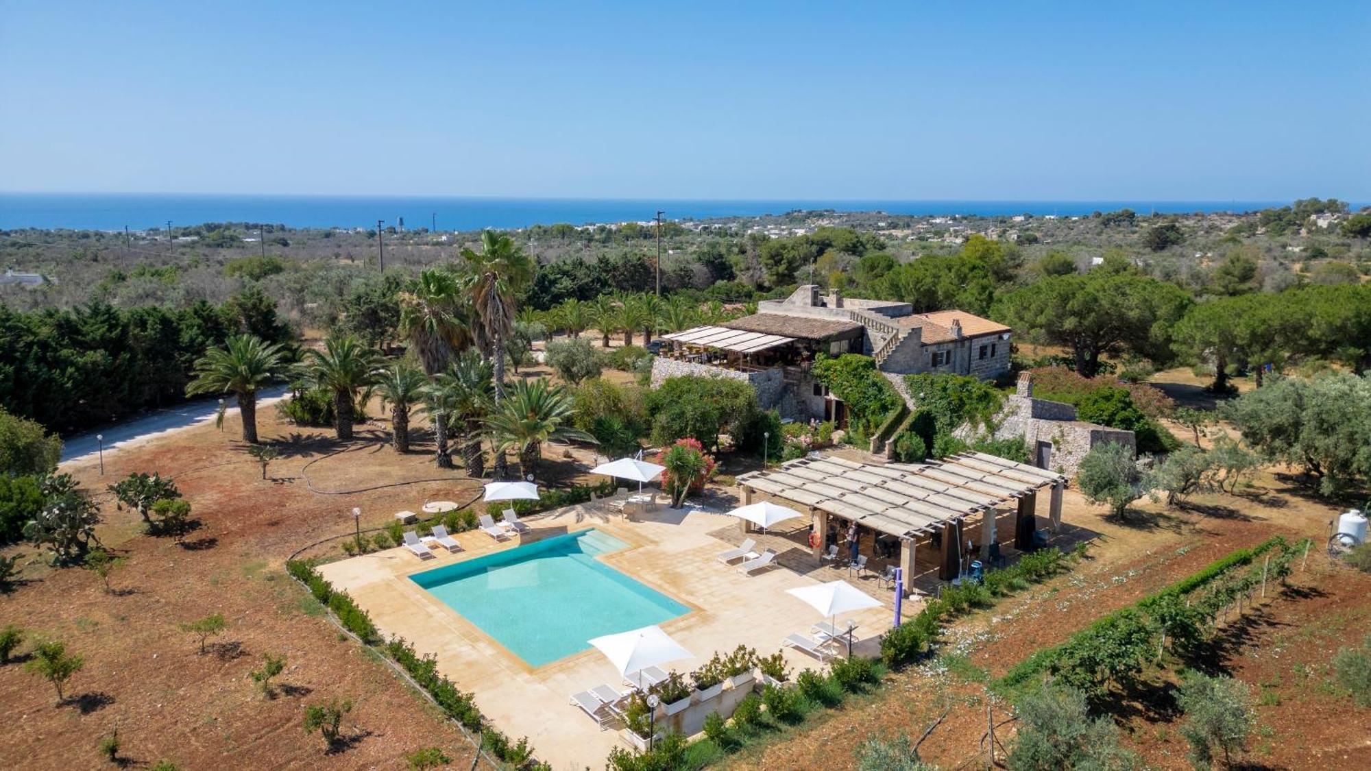 Masseria Serine Santa Maria di Leuca ภายนอก รูปภาพ