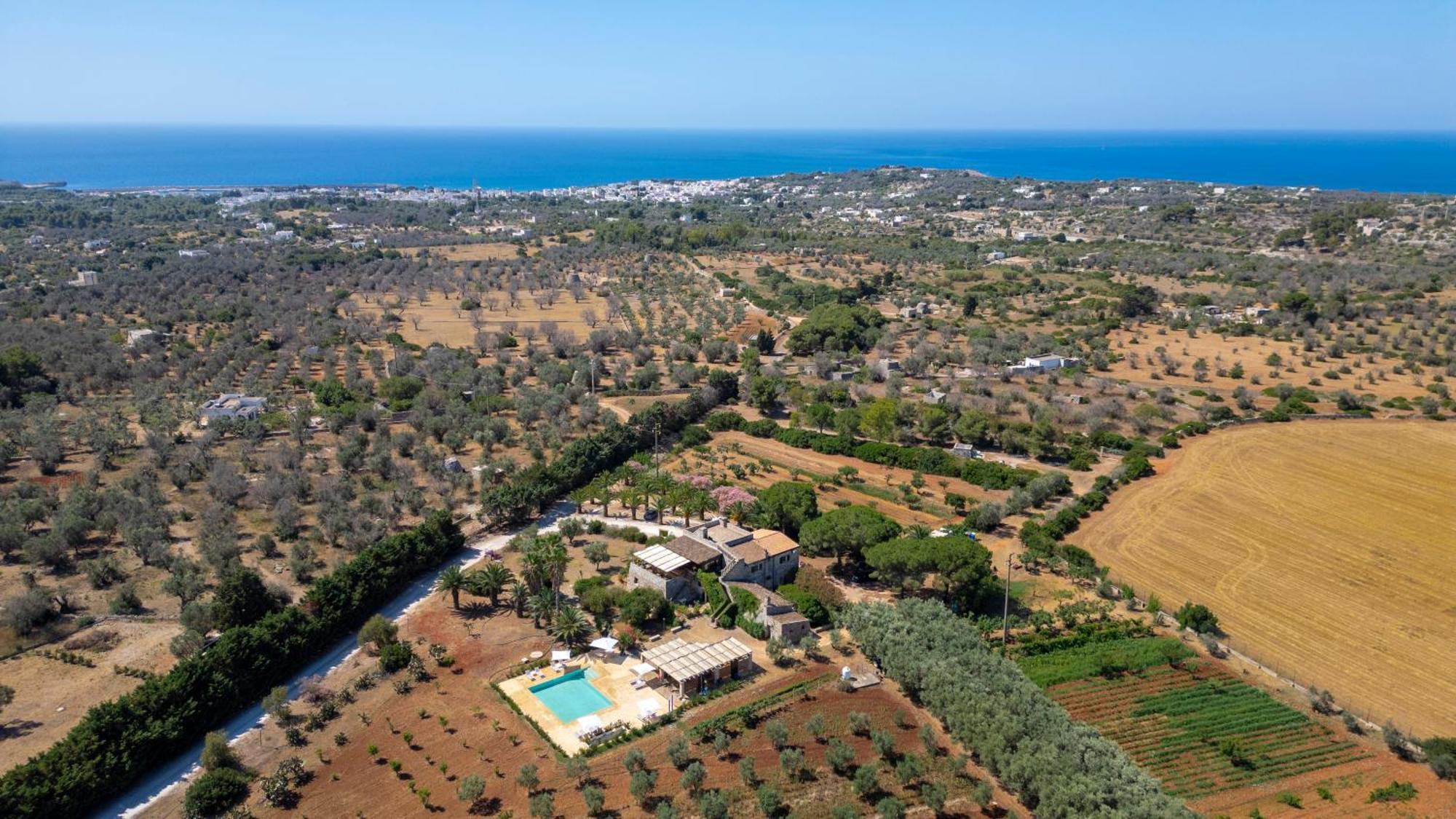 Masseria Serine Santa Maria di Leuca ภายนอก รูปภาพ
